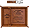 Best Husband Ever Gifts PU Leather Tray, Unique Valentine's Day Anniversary Birthday Gifts from Wife, Men Gift Ideas for Him